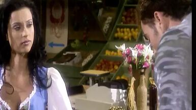 Affectionate babe takes a one of a kind position for a sever