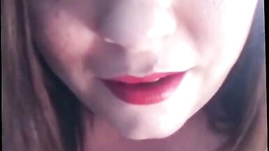 Hes Lips Mad! - JOI Kissing Lipstick Dirty Talk - Tina Snua - 11 image