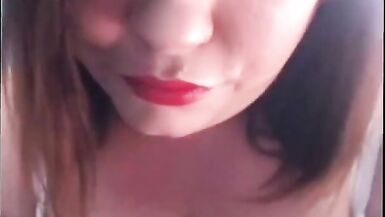 Hes Lips Mad! - JOI Kissing Lipstick Dirty Talk - Tina Snua - 13 image