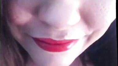 Hes Lips Mad! - JOI Kissing Lipstick Dirty Talk - Tina Snua - 14 image