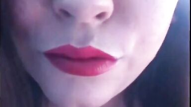 Hes Lips Mad! - JOI Kissing Lipstick Dirty Talk - Tina Snua - 15 image