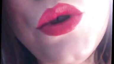 Hes Lips Mad! - JOI Kissing Lipstick Dirty Talk - Tina Snua - 6 image