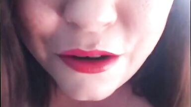 Hes Lips Mad! - JOI Kissing Lipstick Dirty Talk - Tina Snua - 9 image