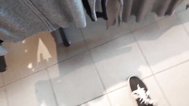 Italian stepmother shows you her big ass in a shop - 2 image