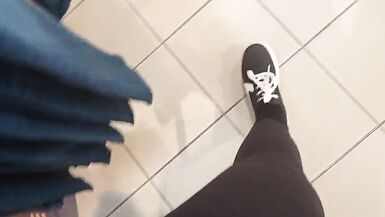 Italian stepmother shows you her big ass in a shop - 3 image