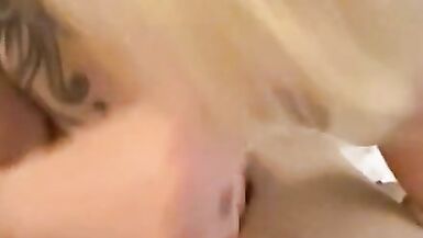 Great blowjob then gets a major facial! - 5 image