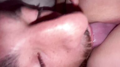 POV Milf Italian Tight pussy squirts all over my face from oral - 11 image