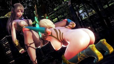 ELVEN 森の中のセックス THICKET｜3D Hentai - 3 image