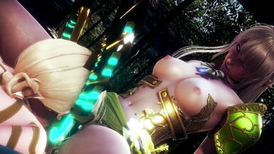 ELVEN SEX IN THE FOREST THICKET | 3D Hentai