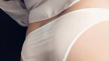 Teasing in White (bluz ve iç çamaşırı) - 10 image