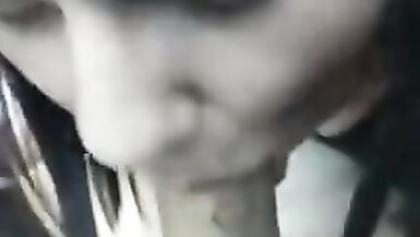 MILF Sucks Dick in the Backseat of Dennys Parking Lot THROWBACK!!! - 13 image