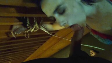 Tied up and Face FUCKED - 3 image