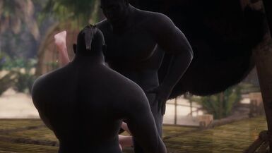 Three huge black jocks | gangbang for my wife | wild life - 12 image