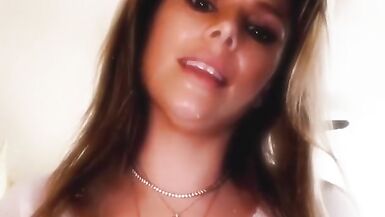 Ava Tyler- Rubbing lotion on my tits & dancing around while undressing for you - 8 image