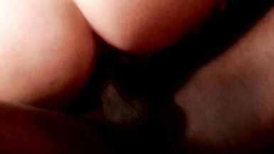 MILF gets her pussy filled with black cock and mouth jizzed - 14 image