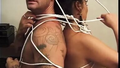 Manly dude and Asian MILF fuck in an office - 1 image