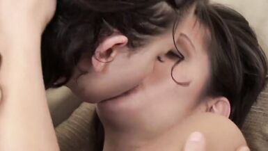 Karmella and Riannon lesbian sex with toys for Russian teen - 3 image