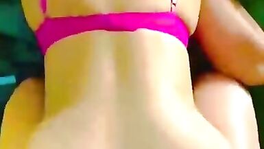 Blow job that made him cum on my back - 14 image