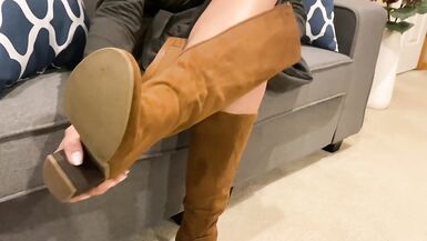 FUCK ME BOOTS REMOVAL- SEXY MILF TIPTOEVIX - 4 image