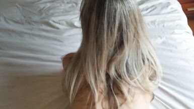 Doggy Fuck He Cums On Face and Hair - 4 image