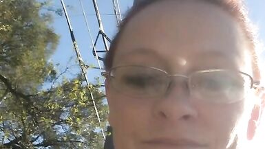 Slutty redhead milf sucks and fucks huge cock - 2 image