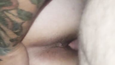 Tender Bbw slut takes dick in her tight pussy an cums hard .... - 8 image