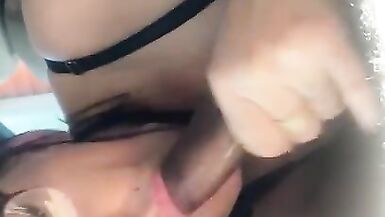 Milf Swallows Cum POV BIG COCK - 11 image