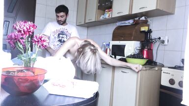 House wife has to stop her cooking for husband - Used milf ! - 11 image