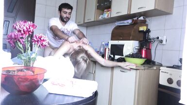 House wife has to stop her cooking for husband - Used milf ! - 13 image