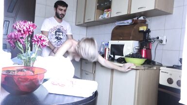 House wife has to stop her cooking for husband - Used milf ! - 14 image