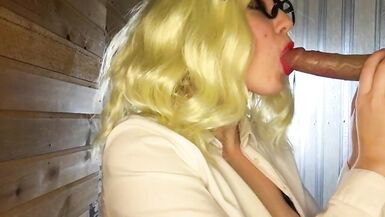 Depraved Nurse Fucked In The Mouth - 9 image
