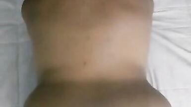 Bubble Butt Latina is Fucking in White Thong - 4 image
