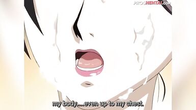 Mom is Caught Masturbating by her Son | Uncensored Hentai - 12 image