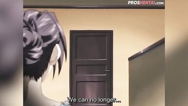 Mom is Caught Masturbating by her Son | Uncensored Hentai - 13 image