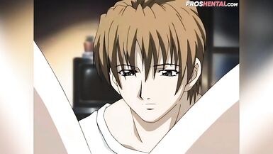 Mom is Caught Masturbating by her Son | Uncensored Hentai - 7 image