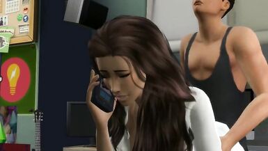 SIMS 4 - Stepmom needs Son's Cock before Dad comes back