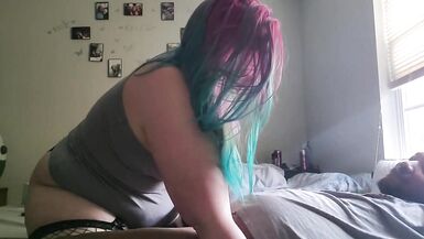 Wife being Impreganted while Husband Blows her Phone up to Apologize - 3 image