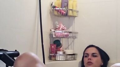 Taking a bath and play with my wet pussy - 15 image
