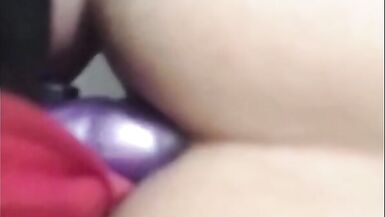 Fucking my subs ass with a strap on