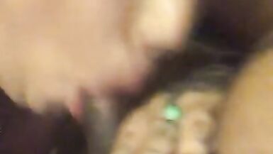 Thick Latina mild sucks my cock until cumshot swallow POV - 11 image