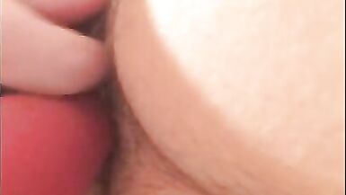 BBW Mature MILF Clit Licker Rabbit Toy Masturbation BONUS piss pee - 7 image