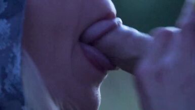 He took off a whore and she gives me a blowjob in nature clo - 15 image