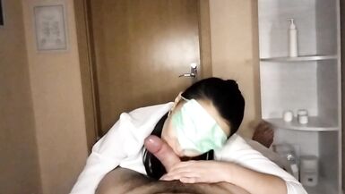 massage ended with blowjob with horny hot masseuse - 11 image