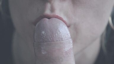 Close up cock licking till it explodes - 2 image