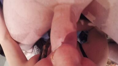 I suck my best friends soul out till he fills my mouth with delicious cum after foot job  - 10 image