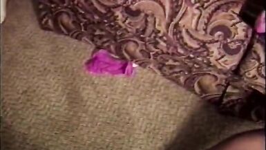 White brunette in lilac squeezer takes black dicks in pussy - 7 image
