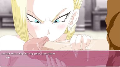 Android Quest For The Balls - Dragon Ball Part 3 - Android 18 And The Big Dick By LoveSkySanX - 3 image