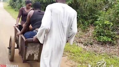 BEHIND THE SCENE OF ABOKI FUCKING TWO VILLAGERS - 4 image