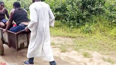 BEHIND THE SCENE OF ABOKI FUCKING TWO VILLAGERS - 5 image