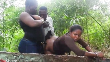 BEHIND THE SCENE OF ABOKI FUCKING TWO VILLAGERS - 7 image
